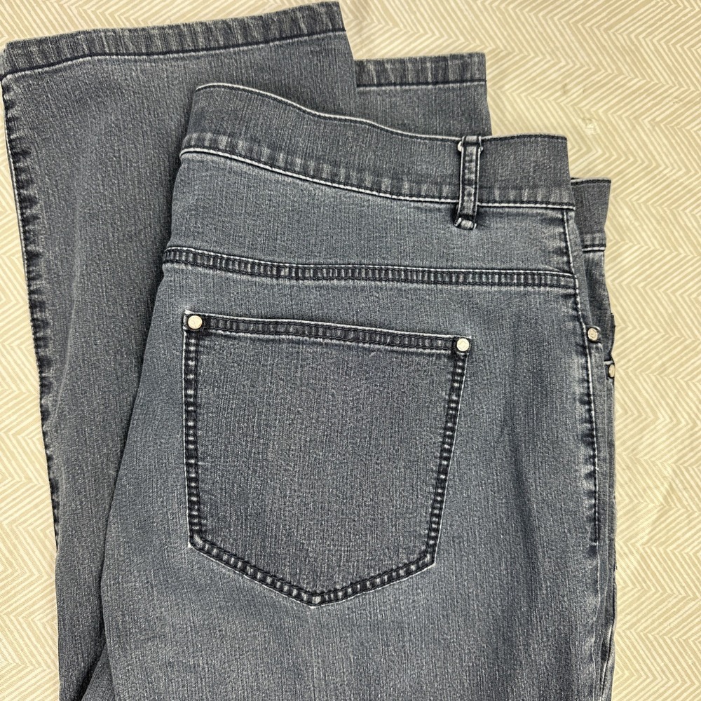 Lafayette 148 New York Jeans Women's 10 (32x28) Blue Denim Stretch‎